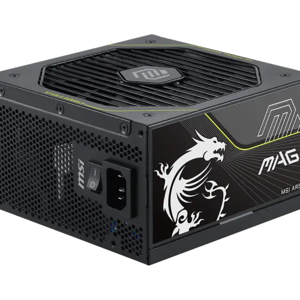 MSI MAG A1000PLS 1000W 80+ Platinum PCIE5 Modular PSU