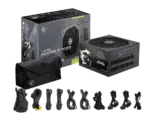 MSI MAG A1000PLS 1000W 80+ Platinum PCIE5 Modular PSU - Image 2