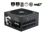 MSI MAG A1000PLS 1000W 80+ Platinum PCIE5 Modular PSU - Image 5