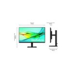 Samsung LS27D600UAU 27" QHD Monitor, Black
