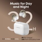 Soundcore Aeroclip True Wireless Open-ear Headset Bluetooth Champagne White