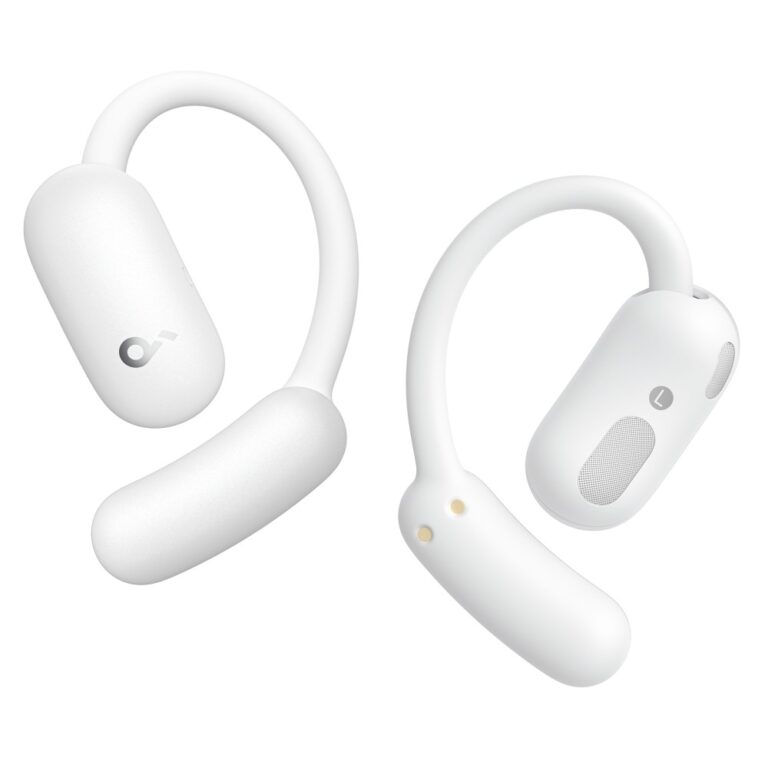 Soundcore AeroFit 2 Wireless Open-Ear Bluetooth Headphones White