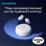 Soundcore Sleep A30 Earbuds with Active Noise Cancellation & Snore Masking