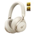 Soundcore Space One Headset Wired/Wired Bluetooth Cream