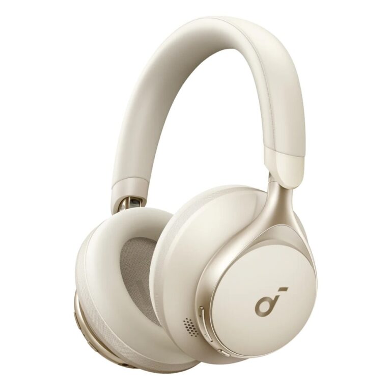 Soundcore Space One Headset Wired/Wired Bluetooth Cream