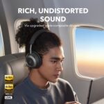 Soundcore Space One Pro Wireless Headband Bluetooth Headset Black