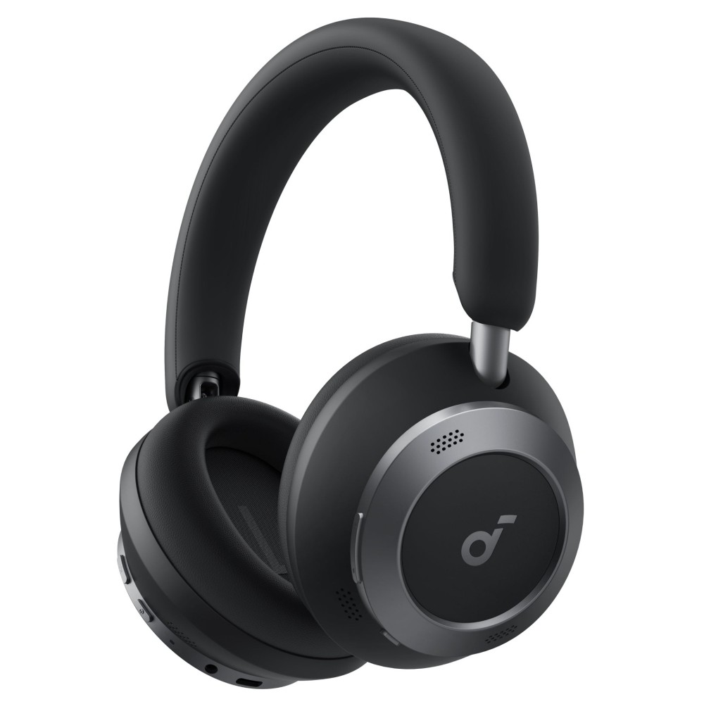 Soundcore Space One Pro Wireless Headband Bluetooth Headset Black Soundcore Space One Pro Wireless Headband Bluetooth Headset Black