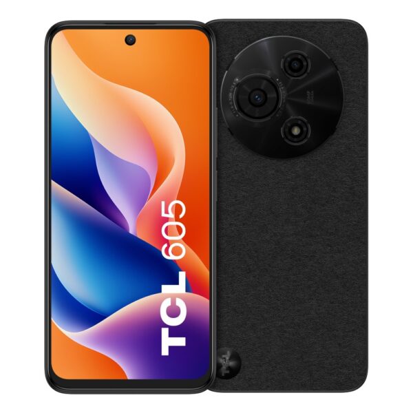 TCL 605 6.67" Dual SIM 4G Android 15 128GB Black