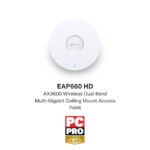TP-Link Omada AX3600 Multi-Gigabit Ceiling Mount Access Point