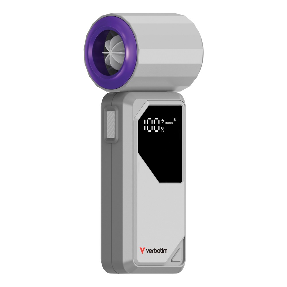 Verbatim Cool'n'Go AirJet Handheld Fan Verbatim Cool'n'Go AirJet Handheld Fan