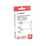 Verbatim Essentials 3-in-1 Sync & Charge Cable
