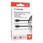 Verbatim Essentials Sync & Charge USB-C to Lightning Cable