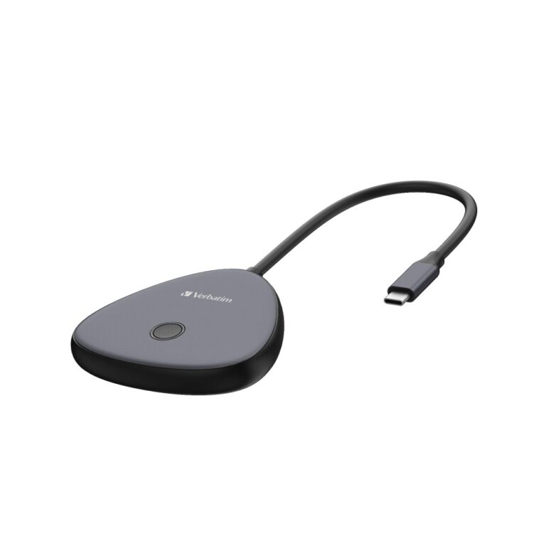 Verbatim Share My Screen USB-C Wireless Display Adapter 4K