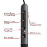 Verbatim TruSound ANC Neckband Earbuds, Black