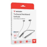 Verbatim TruSound ANC Neckband Earbuds, Grey
