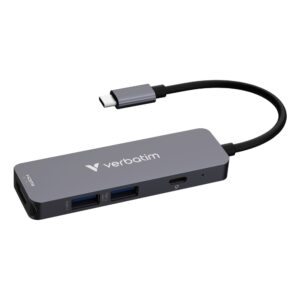 Verbatim USB-C Essentials Multiport Hub - HDMI, USB-C PD, USB-A 3.2