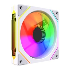 VIDA Infinity02 120mm White Reverse Airflow Fan