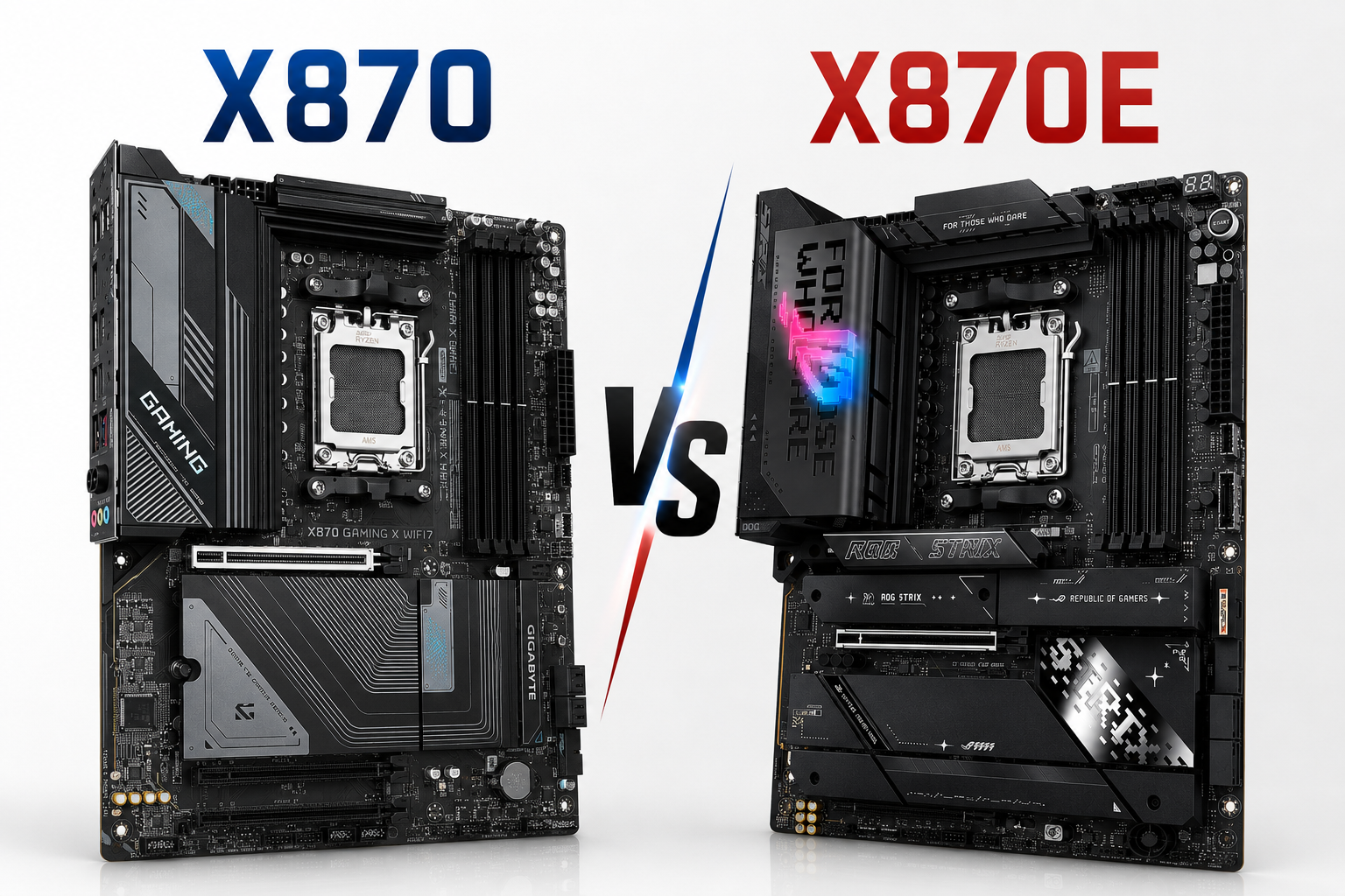 X870 VS X870E
