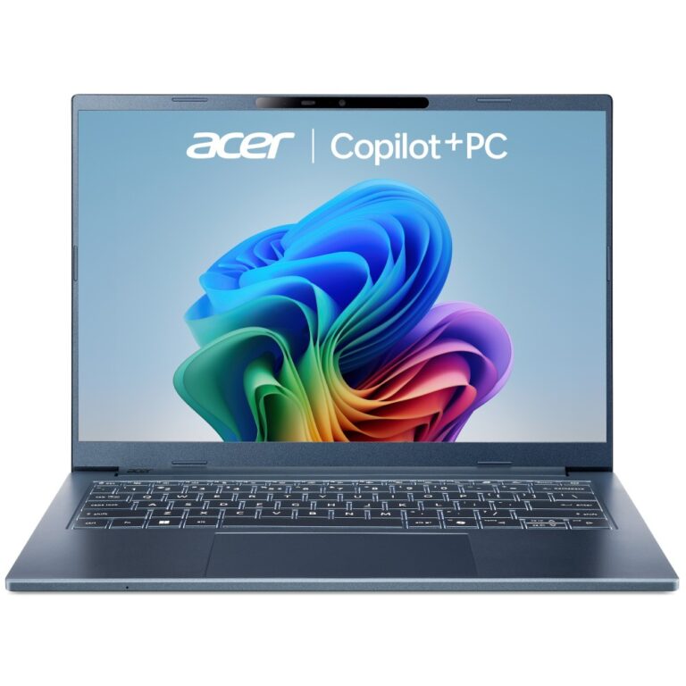 Acer Aspire 14 AI Laptop, 14" WUXGA 120Hz IPS, Snapdragon X1-26-100, 16GB RAM, 1TB NVMe SSD, Windows 11, Blue