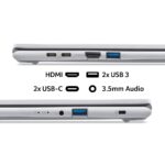 Acer Aspire Go 15 15.6" Full HD Laptop - Intel Core 5 120U, 8GB RAM, 512GB SSD, Windows 11 Home, Silver