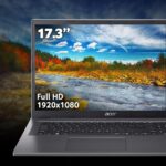 Acer Aspire Go 17 AG17-31P Laptop, 17.3" Full HD IPS, Intel Core 3 N355, 8GB RAM, 128GB UFS, Windows 11, Grey
