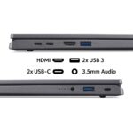 Acer Aspire Go 17 AG17-31P Laptop, 17.3" Full HD IPS, Intel Core 3 N355, 8GB RAM, 128GB UFS, Windows 11, Grey