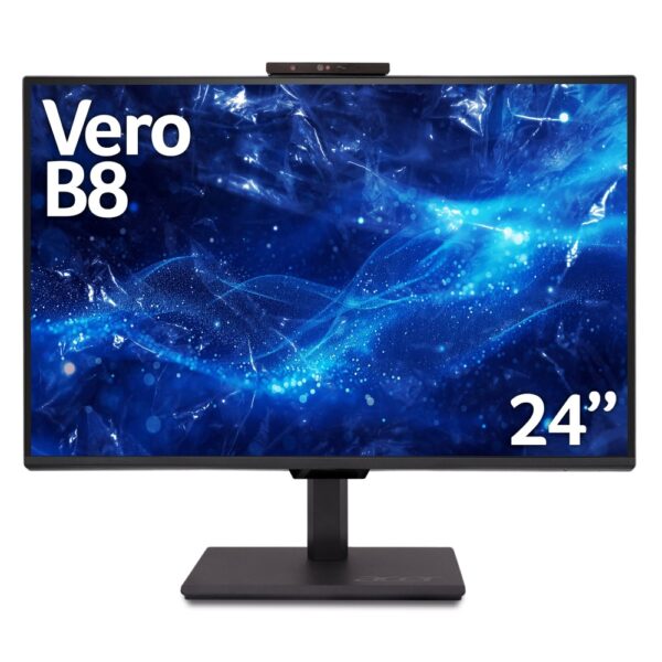 Acer B248YG 23.8" Full HD 120Hz 4ms IPS ZeroFrame Monitor with Built-in Camera, USB-C Hub, Ethernet, KVM