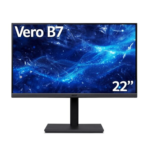 Acer B7 Vero B227Q E3 21.5" Full HD IPS FreeSync 100Hz 4ms LED Monitor, Black