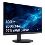 Acer CB272U E3 27" QHD IPS 100Hz 1ms LED Monitor - Black