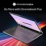 Acer Chromebook Plus 514 14" WUXGA Laptop - AMD Ryzen 5 7520C, 8GB RAM, 256GB NVMe SSD, ChromeOS, Iron