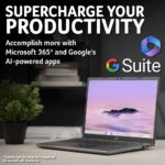 Acer Chromebook Plus 514 CB514-5H 14" WUXGA IPS Laptop - Intel Core 5 120U, 8GB RAM, 512GB NVMe SSD, ChromeOS, Iron