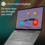 Acer Chromebook Plus 516 CB516-1H 16" WUXGA IPS Laptop - Core i5-1334U, 8GB RAM, 256GB NVMe SSD, ChromeOS, Grey