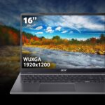 Acer Chromebook Plus 516 CB516-1H 16" WUXGA IPS Laptop - Core i5-1334U, 8GB RAM, 256GB NVMe SSD, ChromeOS, Grey
