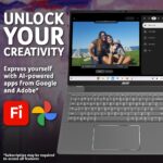 Acer Chromebook Plus 516 CB516-1H 16" WUXGA IPS Laptop - Core i5-1334U, 8GB RAM, 256GB NVMe SSD, ChromeOS, Grey