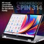 Acer Chromebook Spin 314 14" WUXGA Touchscreen Intel N100 4GB 128GB ChromeOS Silver