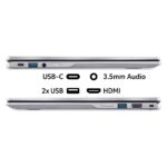 Acer Chromebook Spin 314 14" WUXGA Touchscreen Intel N100 4GB 128GB ChromeOS Silver