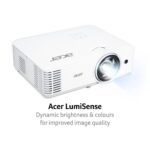 Acer H6518STi Short Throw Projector 1080p 3500 Lumens 3D Wi-Fi White