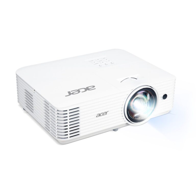 Acer H6518STi Short Throw Projector 1080p 3500 Lumens 3D Wi-Fi White