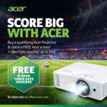 Acer H6542 Full HD DLP Projector - 1080p, 4000 Lumens, Image Shift, BlueLightShield