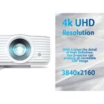 Acer H6815BD DLP Projector 4K UHD 4000 Lumens 16:9 3D Black