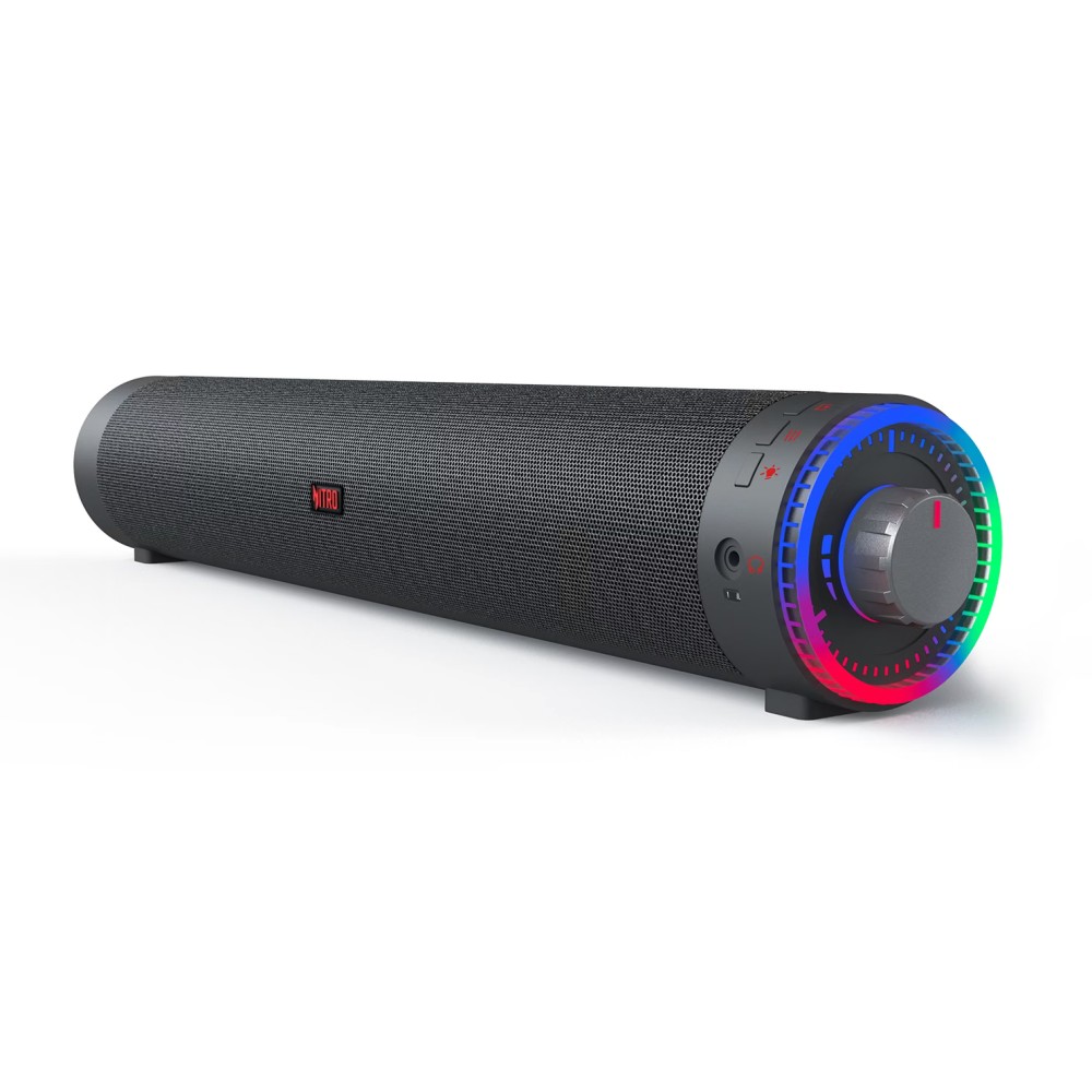 Acer Nitro Gaming Soundbar 2.0 Channels 10W Wired & Wireless Bluetooth 5.0 Black