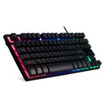 Acer Nitro NKW120 Tenkeyless Wired Gaming Keyboard, Mechanical Key Switch, UK English, 3-Zone RGB LED Backlight, Black