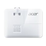 Acer S1286HN XGA DLP Projector, 3500 ANSI Lumens, 20000:1 Contrast, 0.4-3.8m Projection, White