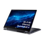 Acer TravelMate P4 Spin 14 Convertible Laptop 14 Inch WUXGA Touchscreen Intel i3-1315U 8GB RAM 256GB SSD Windows 11 Pro Education Slate Blue