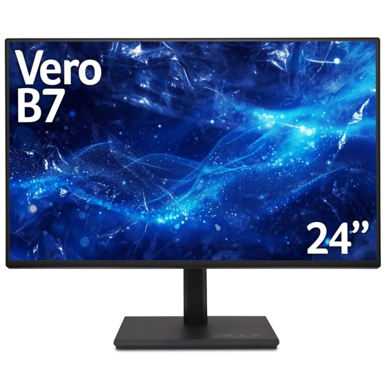 Acer Vero B247YG 23.8" Full HD IPS 120Hz 4ms AdaptiveSync Monitor - Black