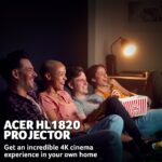 Acer Vero HL1820 4K UHD Laser Projector 2000 ANSI Lumens DLP 3D 15W Speaker
