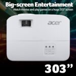 Acer Vero HL1820 4K UHD Laser Projector 2000 ANSI Lumens DLP 3D 15W Speaker