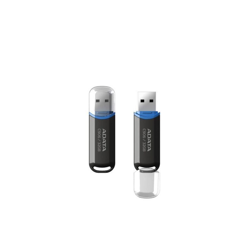 ADATA C906 32GB USB 2.0 Flash Drive USB Type-A Cap Black