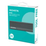 ADATA EC680 M.2 NVMe SSD Enclosure USB 3.2 Gen 2 Type-C Tool-less Grey