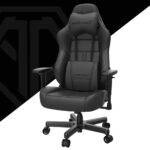 Anda Seat Dark Demon Dragon PC Gaming Chair, Steel Frame, Faux Leather, 170kg Max Load, Black